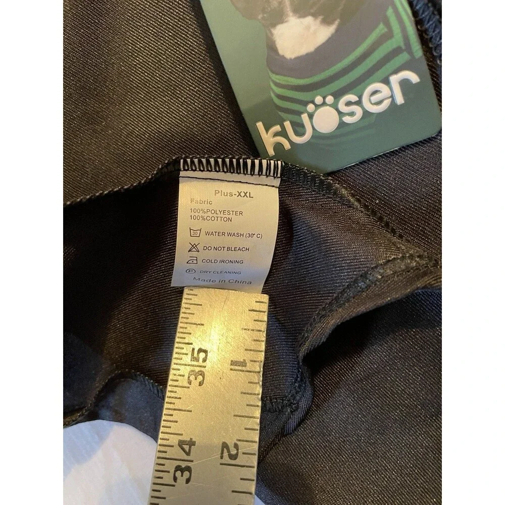 Kuoser Dog Tuxedo Black Plus XXL Formal Wear For Your Wedding